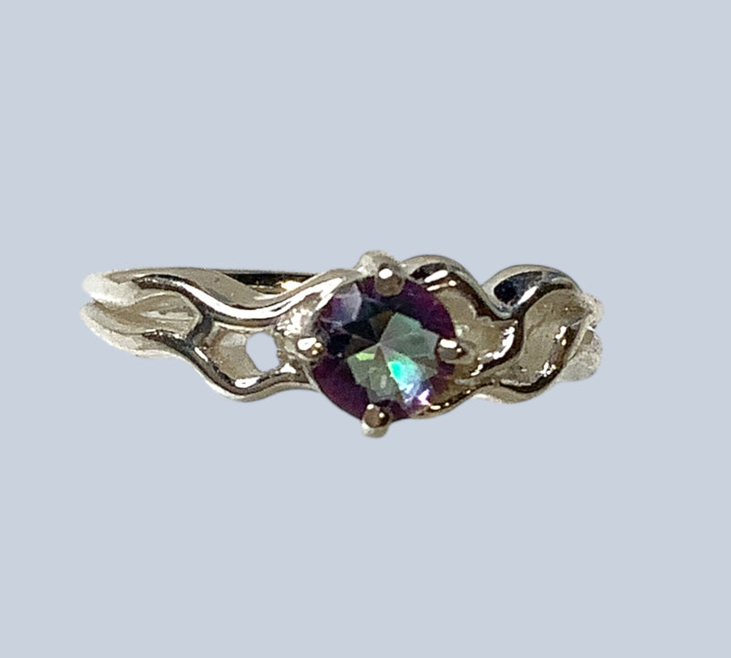 Mystic Topaz Sterling Silver Rings