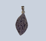 Grape Agate Sterling Silver Pendant