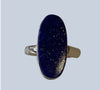 Lapis Lazuli Sterling Silver Rings ( size 4 & 5)