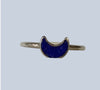 Lapis Lazuli Sterling Silver Rings ( size 4 & 5)