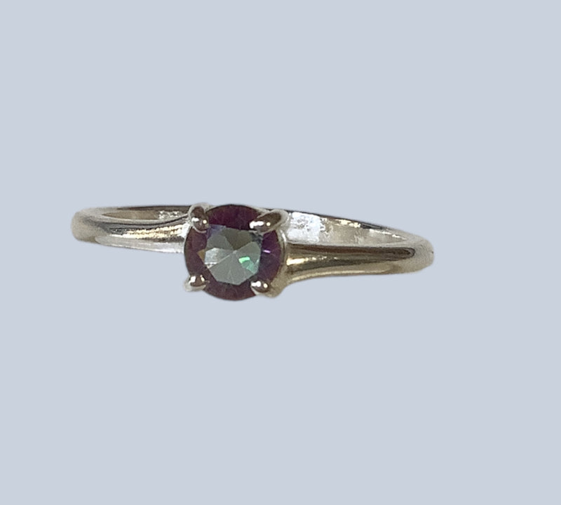 Mystic Topaz Sterling Silver Rings