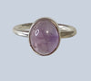 Amethyst Sterling Silver Rings (Size 7)