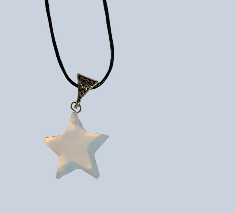 Star Shaped Stone Pendant