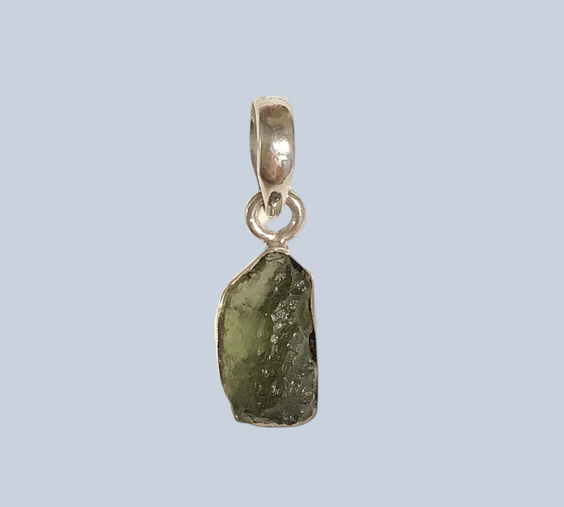 Moldavite Sterling Silver Jewelry