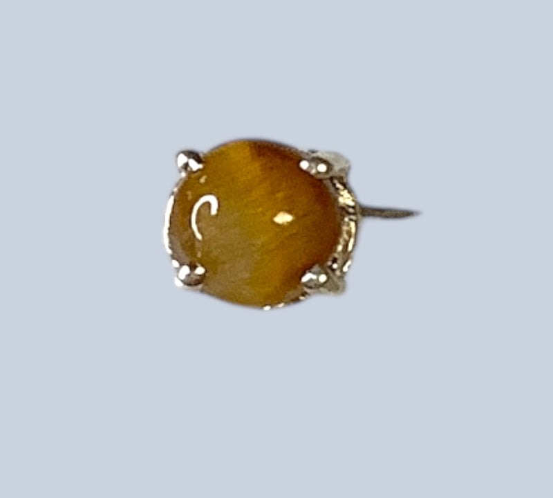 Tiger Eye Sterling Silver Rings (sizes 6 - 10)