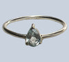 Blue Topaz Sterling Silver Rings (Sizes 8-11)