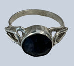 Sapphire Sterling Silver Rings (SIZE 3.5-6)