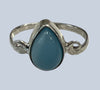 Chalcedony Sterling Silver Rings 4-10