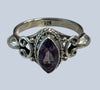 Amethyst Sterling Silver Rings (Sizes 4 & 5)