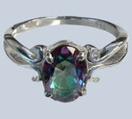 Mystic Topaz Sterling Silver Rings