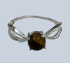 Tiger Eye Sterling Silver Rings (sizes 6 - 10)