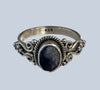 Sodalite Sterling Silver Rings (Sizes 4-10)