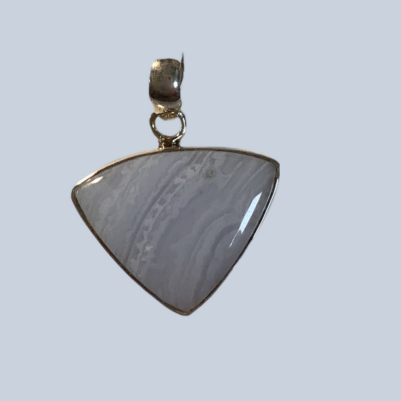 Blue Lace Agate Sterling Silver Jewelry