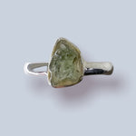 Moldavite Sterling Silver Rings (Size 9 &10)