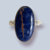 Sodalite Sterling Silver Rings (Sizes 4-10)