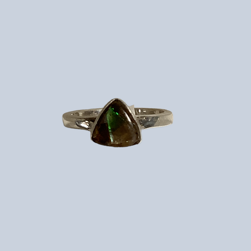 Ammolite Ring (Size 5-8)