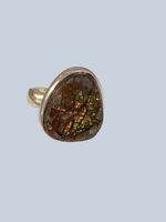 Ammolite Ring (Size 5-8)